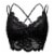 DIP Crochet Lace Bralette - Black Perspective: front