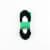 Dip® Cushioned Liner Sock Pack - Black Perspective: front