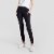 Hue Studio Phone Pocket Cotton Leggings Perspective: front