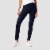 Hue Studio Split Hem Denim Legging Perspective: front