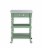 Carolina Kitchen Cart with Stainless Steel Top Perspective: front