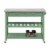 Carolina 44  Kitchen Island Equestrian Green Perspective: front