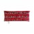 Holiday Home Red Body Gnomes Pillow Perspective: front