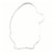 Holiday Home Gnome Cookie Cutter Perspective: front