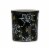 Holiday Home Halloween Jar Candle Black Spider Web Perspective: front
