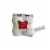 Holiday Home Bear Christmas Pillow and Throw Set Holiday Décor Perspective: front