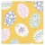 Holiday Home® Easter Eggs Beverage Napkins Perspective: front