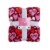 Holiday Home XOXO Valentine's Day Microplush Throw Blanket Perspective: front