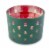 Holiday Home Large Trees Engraved Jar Candle Perspective: front