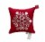 Holiday Home® Snowflake Decorative Pillow - Red Perspective: front