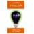 Holiday Home® 75W Black Purple Halloween Light Bulb Perspective: front