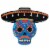 Holiday Home Day of the Dead Melamine Figural Platter Perspective: front