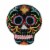 Holiday Home Day of the Dead Melamine Figural Appetizer Platter Perspective: front