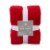 HD Designs Full/Queen Microplush Blanket - Red Perspective: front