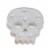 Holiday Home Light Up Skull Decor Perspective: front