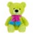 Holiday Home Bear Plush - Green Perspective: front