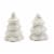 Holiday Home Tree Salt and Pepper Shaker Set Perspective: front
