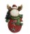 Holiday Home Christmas LED Star Moose with Tree Holiday Decor Perspective: front