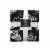 Holiday Home Dia de los Muertos Animals Throw Blanket Perspective: front