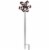 HD Designs Outdoors Copper Daisy Windspinner Perspective: front