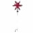 HD Designs Outdoors Solar Powered Spinning Flamingo Perspective: front