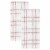 Everyday Living Grid Kitchen Towels - Paprika Perspective: front