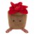 Holiday Home Poinsetta Character Plush Perspective: front