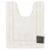 Mohawk Home Modavari Turkish Countour Bath Rug - BRIGHT WHITE Perspective: front