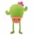 Holiday Home 14" Retro Buddies Cactus Plush Toy Perspective: front