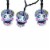 Holiday Home Day of the Dead LED Sugar Skull Light Set - White Perspective: front