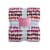Holiday Home Valentine's Day Hearts Microplush Throw Blanket Perspective: front
