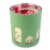 Holiday Home Engraved Houses Jar Candle - Green Perspective: front