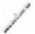 Holiday Home 30 In x 72 Ft Santa Mugs Gift Wrap Roll Perspective: front