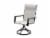 HD Designs Outdoors Sutton Sling Swivel Dining Chair Perspective: front