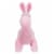 Holiday Home Dino with Bunny Ears Plush - Pink Perspective: front