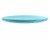 HD Designs Outdoors Summer Round Dinner Plate - Turquoise Perspective: front