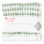 Everyday Living® Popcorn Dish Cloth Pack - Green Perspective: front