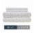 HD Designs 300 Thread Count Sheet Set King - 4 Pack Leaves Perspective: front