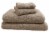 HD Designs Antimicrobial Washcloth - Tan Perspective: front