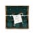 Holiday Home Christmas Votive Candles - Green Perspective: front