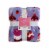 Holiday Home Valentine's Day Ice Cream Sundae Microplush Throw Blanket Perspective: front