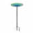 HD Designs Outdoor Glass Swirl Bird Bath Perspective: front
