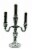 Holiday Home 13.5" LED Candelabra Halloween Decor Perspective: front