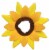 Holiday Home Medium/Large Sunflower Pet Neck Band Perspective: front