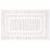 HD Designs Antimicrobial Bath Rug - Bright White Perspective: front