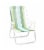 SDS for HD Designs Outdoors Pantone Stripe Beach Chair Perspective: front