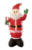 Holiday Home Inflatable Santa Claus Perspective: front