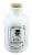Holiday Home 7.5" White Ceramic Bottle with Cork Halloween Decor Perspective: front