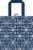 Earthwise Blue Crystal Snowflake Bag Perspective: front