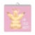 Holiday Home LED Angel Block Table Sign Perspective: front